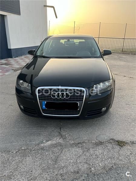 Negro Usado 2008 Audi A3 Sportback Ambiente Utilitario | 5350 € (Buen precio) - Imagen 1/4