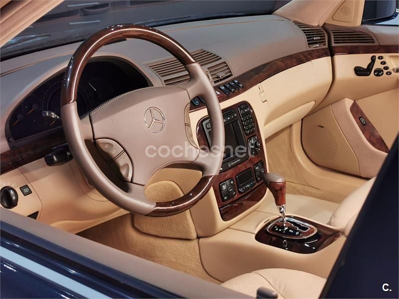 Usado Mercedes S500 320 CV (235 kW) 1998 Azul Berlina