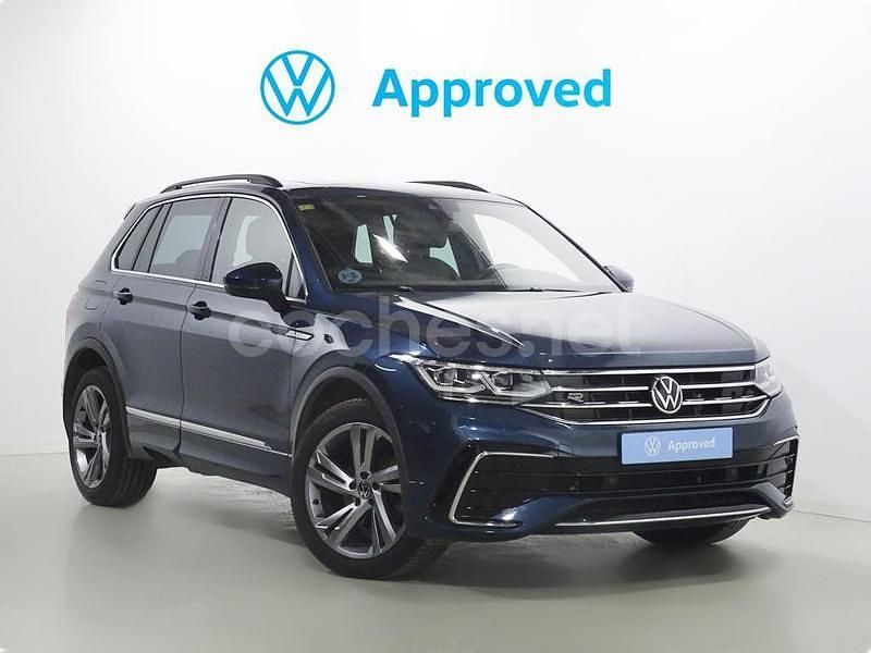 Azul Usado 2020 VW Tiguan R-line SUV | 33.400 € (Un poco caro) - Imagen 1/4