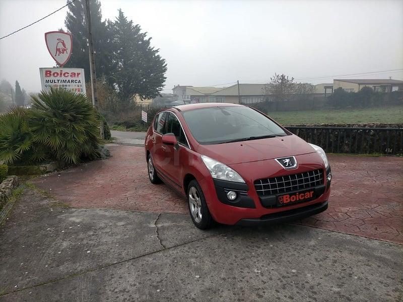 Usado Peugeot 3008 Sport 110 CV (80 kW) 2009 Granate Familiar