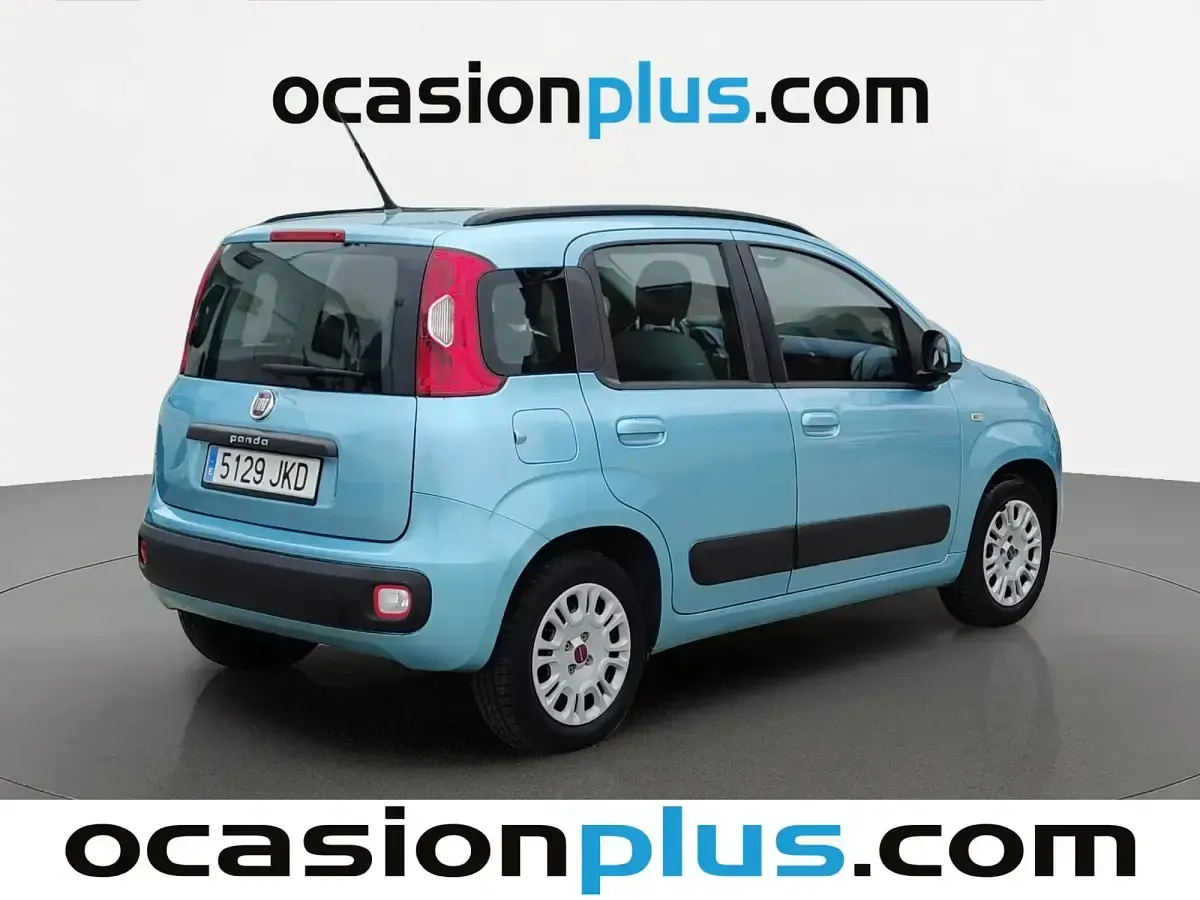 Usado Fiat Panda Lounge 69 CV (50 kW) 2015 Azul Utilitario