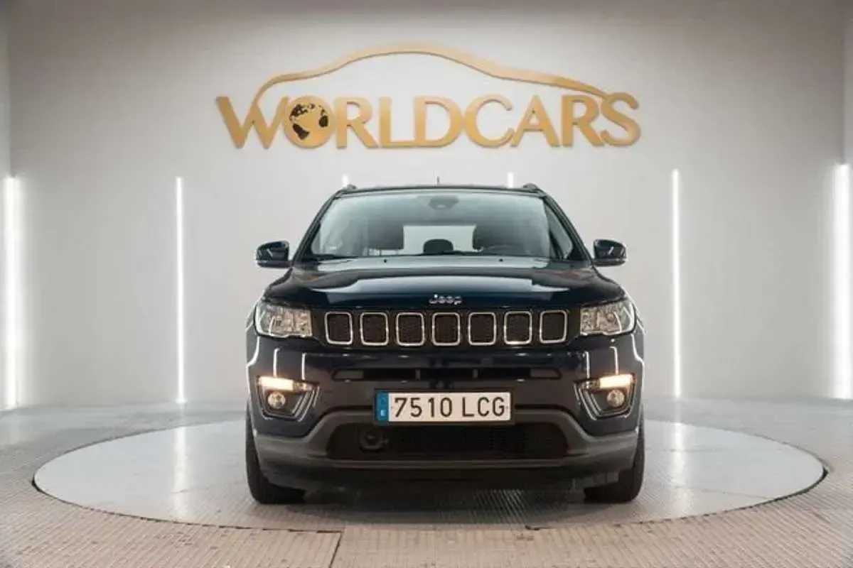 Usado Jeep Compass Night Eagle 140 CV (102 kW) 2019 Azul SUV