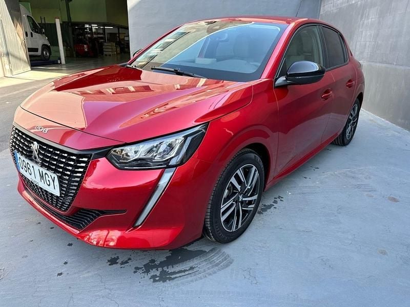 Rojo Usado 2023 Peugeot 208 Allure Utilitario | 14.500 € (Precio justo) - Imagen 1/4