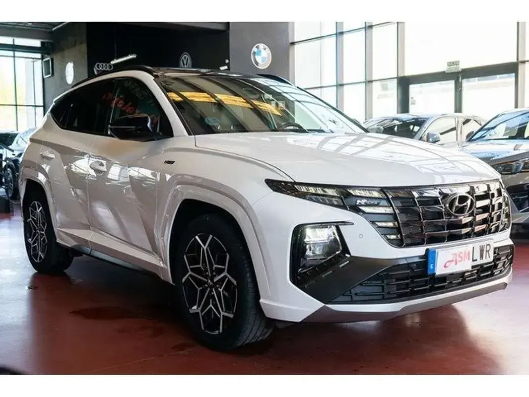 Usado Hyundai Tucson N Line 230 CV (169 kW) 2022 Blanco SUV