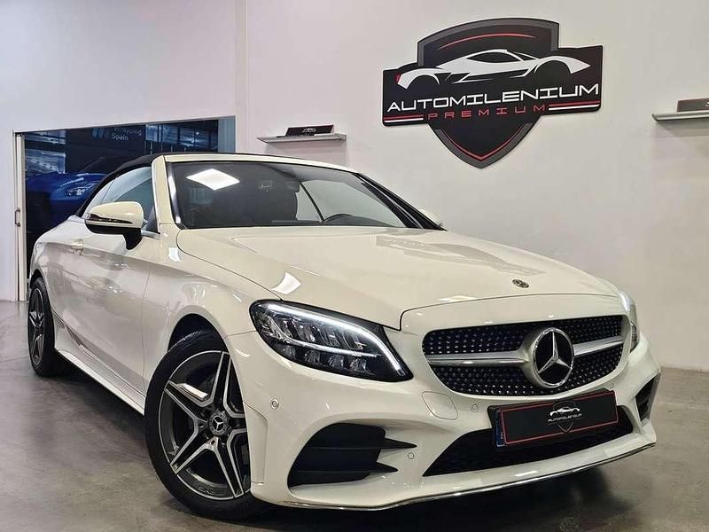 Blanco Usado 2019 Mercedes C200 Descapotable | 32.500 € - Imagen 1/4