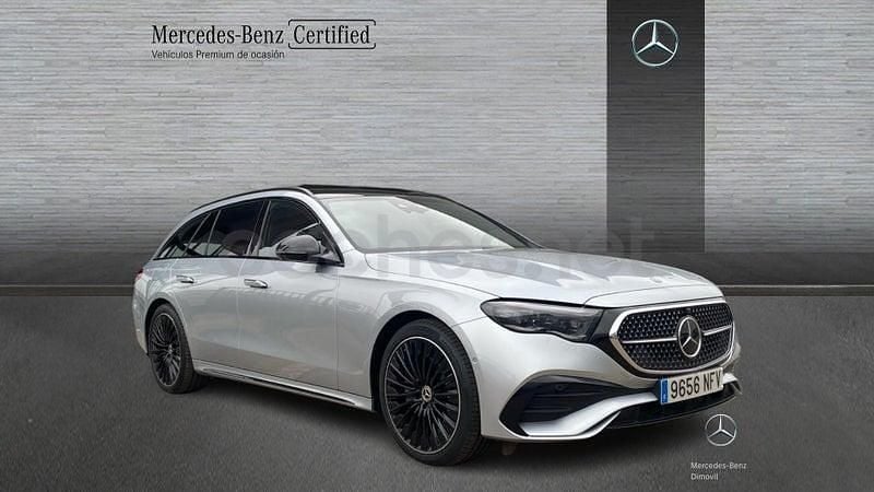 Usado Mercedes E450 367 CV (269 kW) 2025 Gris / plata Familiar