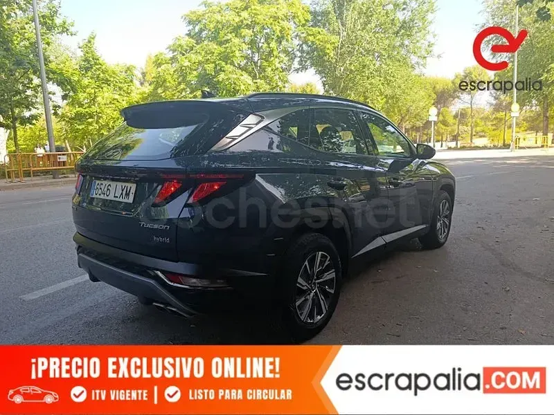 Usado Hyundai Tucson 265 CV (194 kW) 2022 Negro SUV