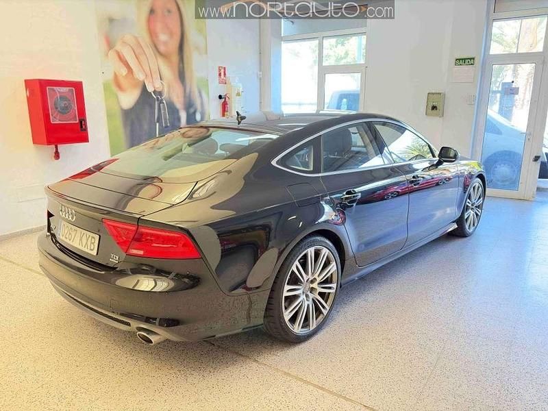 Usado Audi A7 Sportback S-Line 313 CV (230 kW) 2014 Negro Utilitario