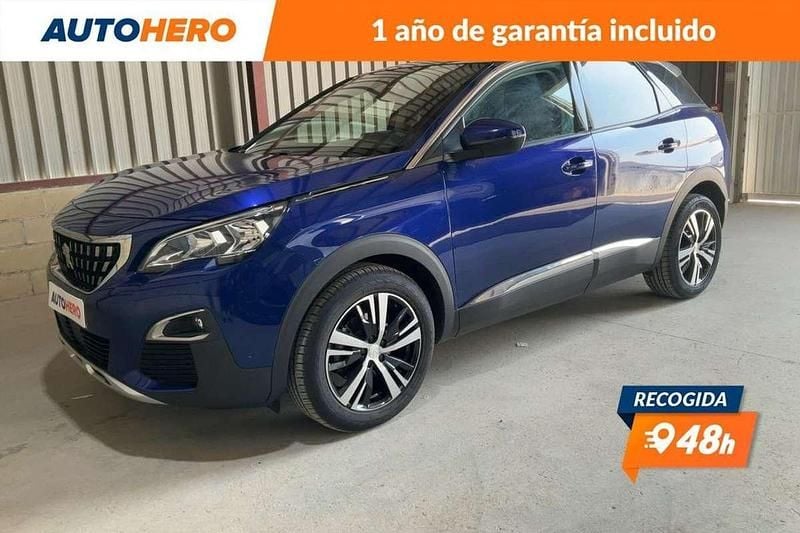 Azul Usado 2019 Peugeot 3008 Allure Monovolumen | 13.999 € (Precio justo) - Imagen 1/3
