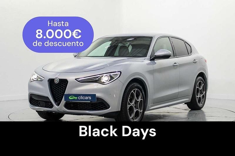 Plateado Usado 2022 Alfa Romeo Stelvio Ti SUV | 25.190 € (Super precio) - Imagen 1/4