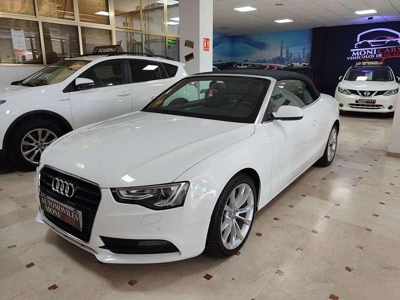 Usado Audi A5 Cabriolet Advanced 190 CV (139 kW) 2015 Blanco Descapotable