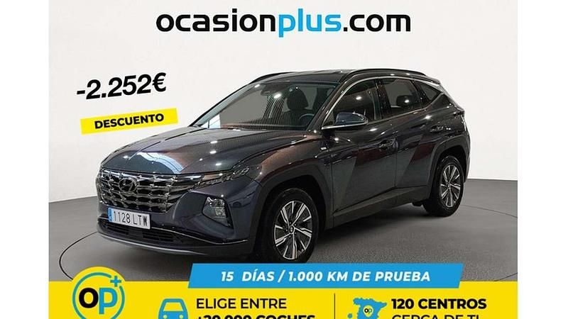 Usado Hyundai Tucson 150 CV (110 kW) 2021 Gris SUV