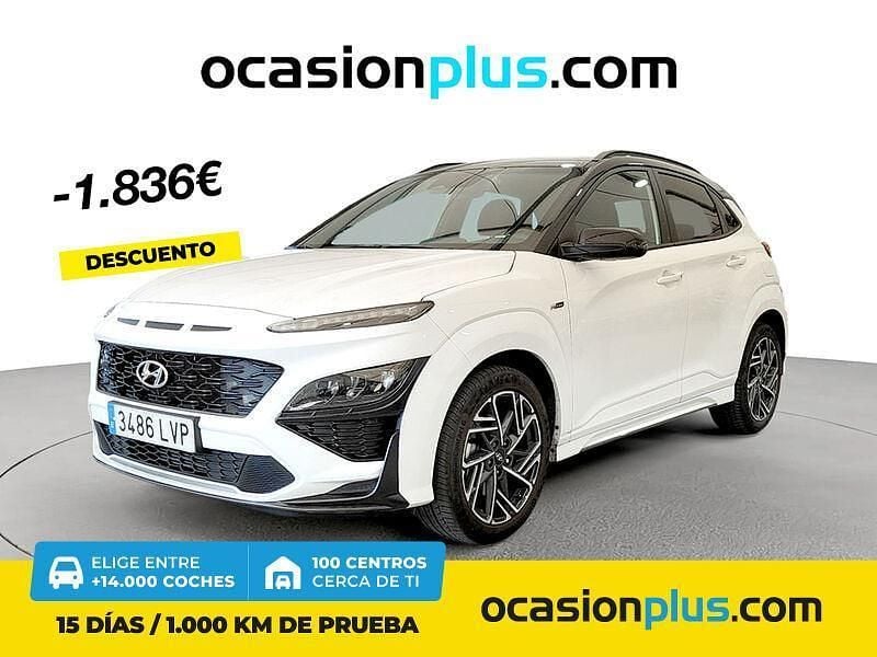 Blanco Usado 2021 Hyundai Kona N Line SUV | 20.200 € (Caro) - Imagen 1/2