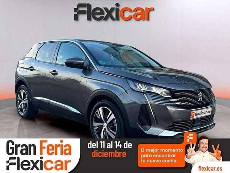 Negro Usado 2021 Peugeot 3008 Allure SUV | 18.990 € (Precio justo) - Imagen 1/4