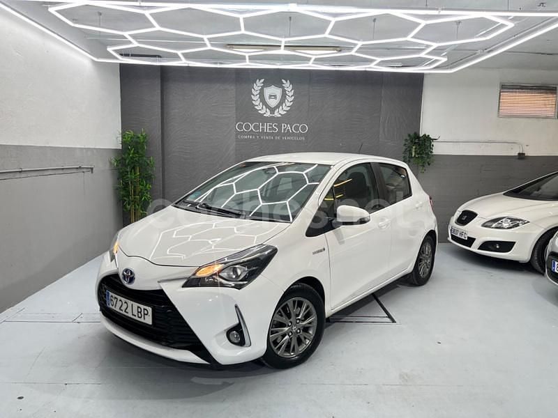 Blanco Usado 2019 Toyota Yaris Hybrid Active Berlina | 11.990 € (Buen precio) - Imagen 1/4