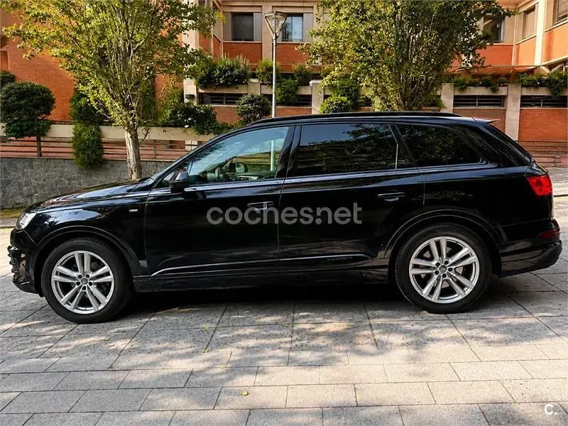 Usado Audi Q7 S-Line 272 CV (200 kW) 2018 Negro SUV