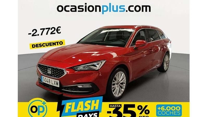Usado Seat Leon ST XCELLENCE 150 CV (110 kW) 2022 Rojo Familiar