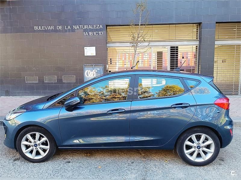 Azul Usado 2020 Ford Fiesta Trend Utilitario | 10.990 € (Precio justo) - Imagen 1/4