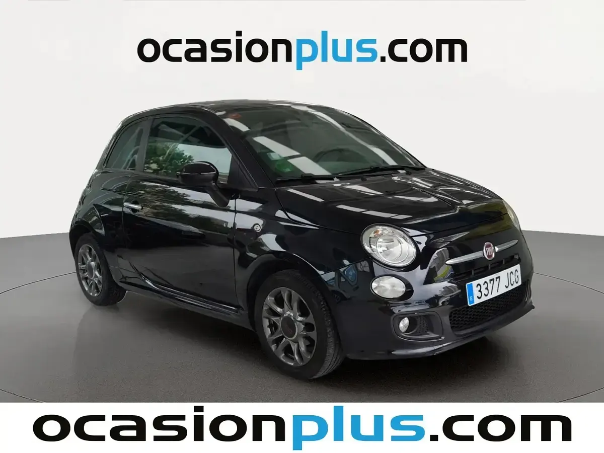 Usado Fiat 500 S 69 CV (50 kW) 2015 Negro Utilitario