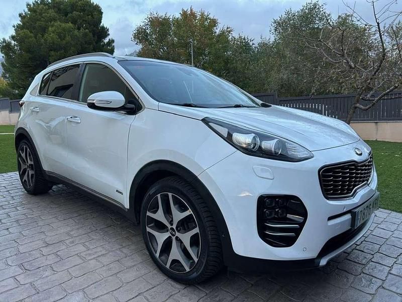 Blanco Usado 2017 Kia Sportage GT-Line SUV | 17.500 € (Precio justo) - Imagen 1/4