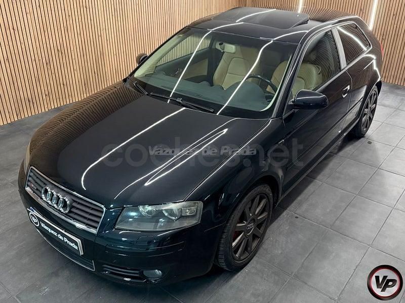 Usado Audi A3 Ambition 250 CV (183 kW) 2004 Negro Utilitario