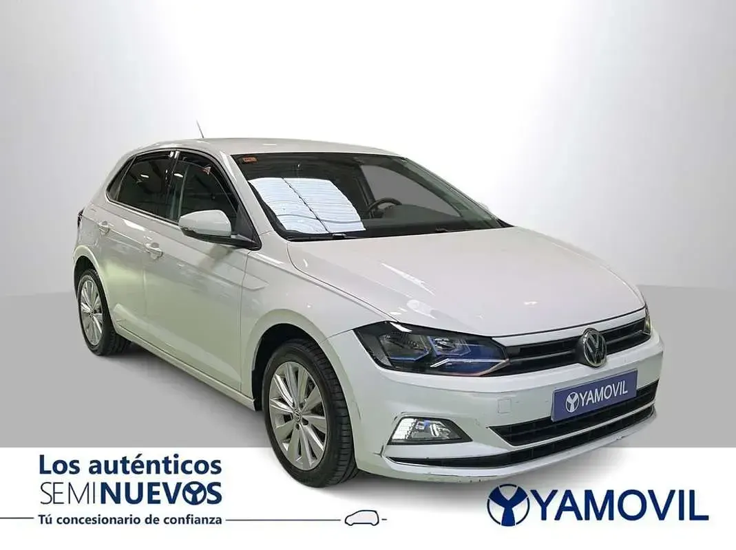 Usado VW Polo Sportline 95 CV (69 kW) 2019 Blanco Utilitario