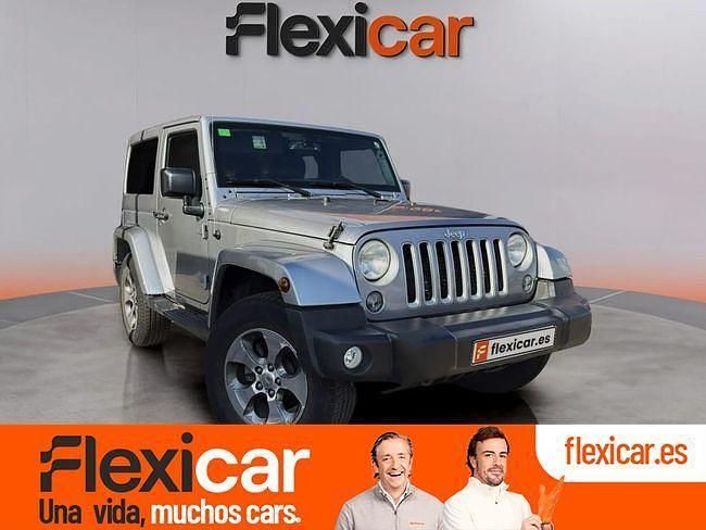 Gris Usado 2017 Jeep Wrangler Sahara SUV | 34.990 € (Super precio) - Imagen 1/4