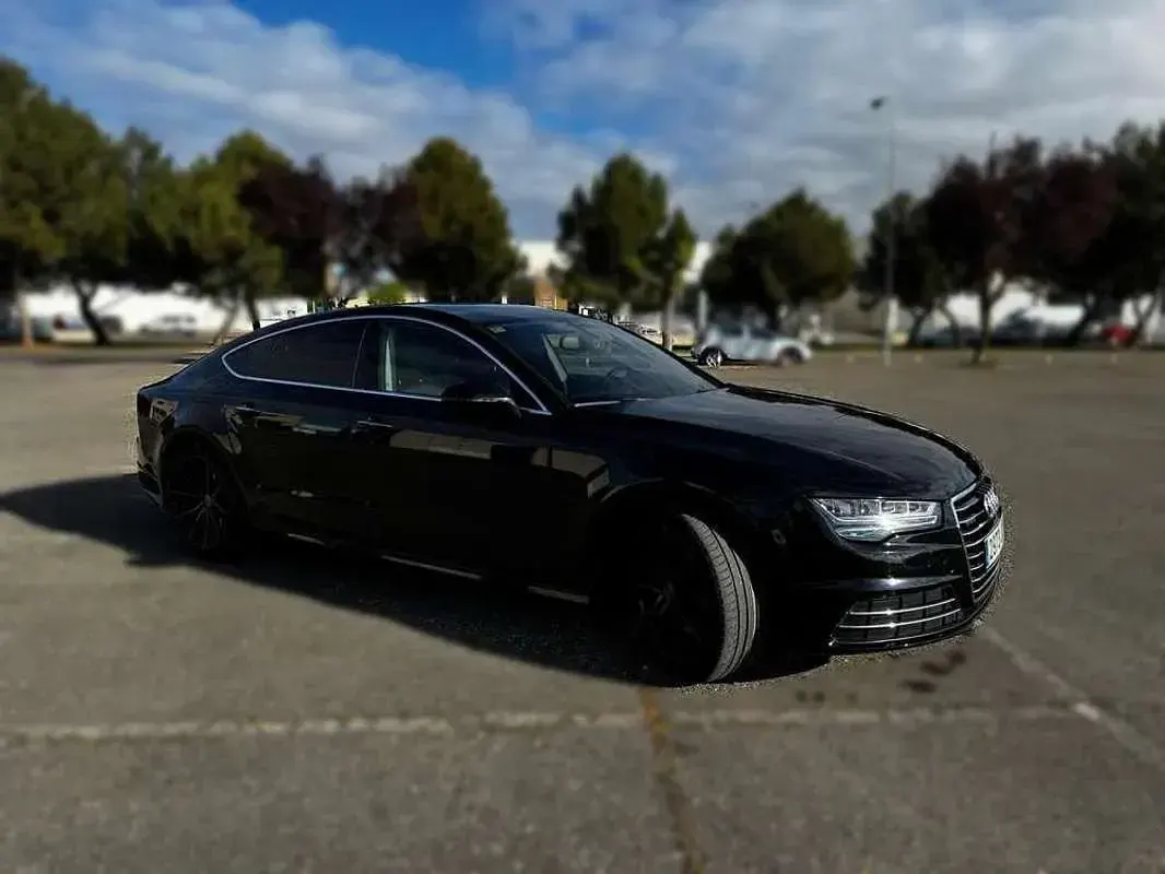 Usado Audi A7 Sportback Premium 218 CV (160 kW) 2015 Negro Utilitario