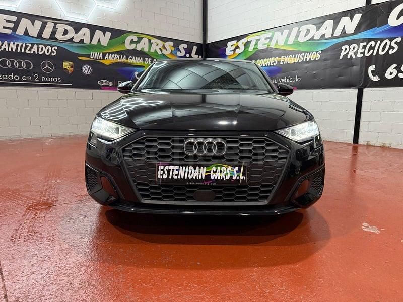Usado Audi A3 Advanced Plus 110 CV (80 kW) 2023 Negro Berlina