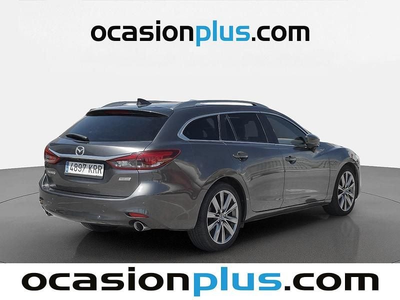 Usado Mazda 6 Signature 184 CV (135 kW) 2018 Gris Familiar