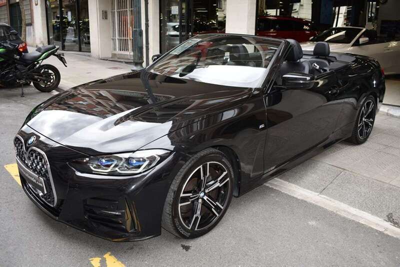 Negro Usado 2022 BMW 420 M Sport Descapotable | 42.998 € (Un poco caro) - Imagen 1/4