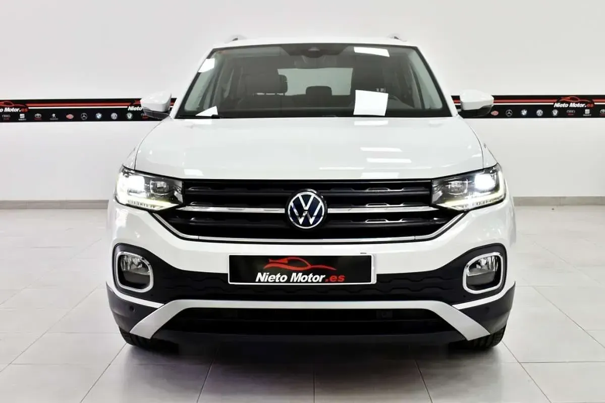 Usado VW T-Cross Sportline 110 CV (80 kW) 2021 Blanco SUV