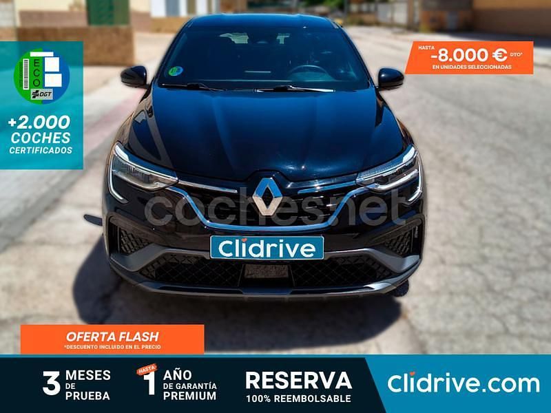 Negro Usado 2021 Renault Arkana RS Line SUV | 20.190 € (Precio justo) - Imagen 1/3