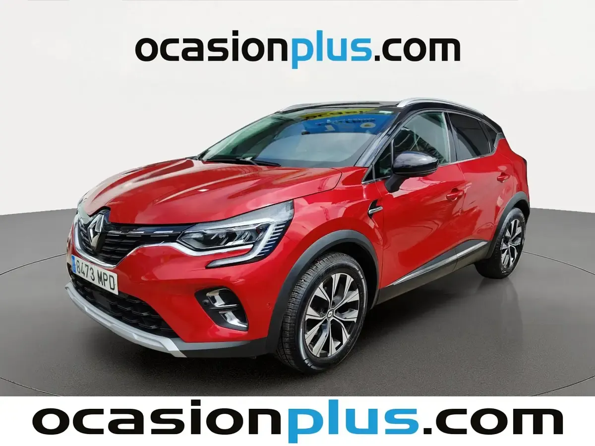 Usado Renault Captur Techno 91 CV (66 kW) 2024 Rojo SUV