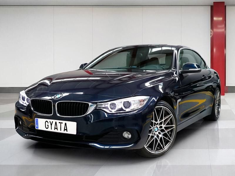 Usado BMW 420 184 CV (135 kW) 2015 Azul Descapotable