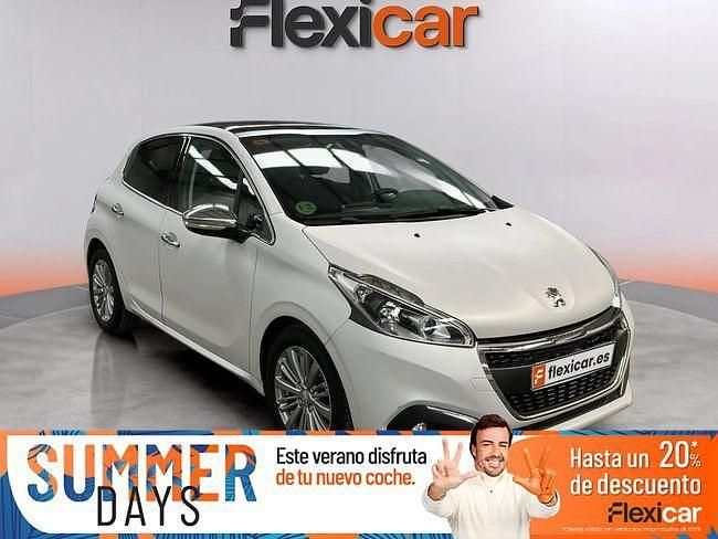 Usado Peugeot 208 Allure 110 CV (80 kW) 2017 Blanco Utilitario