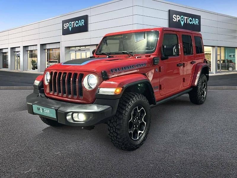 Rojo Usado 2022 Jeep Wrangler Rubicon SUV | 64.500 € (Caro) - Imagen 1/4