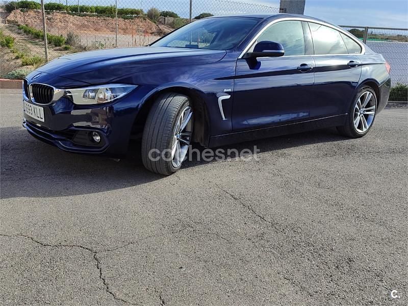 Usado BMW 420 184 HP (135 kW) 2018 Azul Coupé