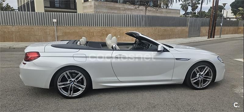 Blanco Usado 2013 BMW 650 Cabriolet Descapotable | 26.000 € - Imagen 1/4