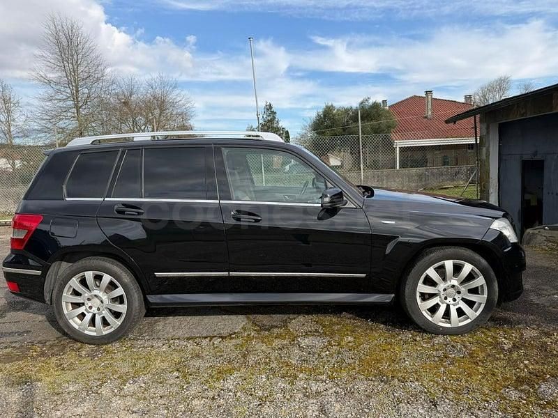 Usado Mercedes GLK220 170 CV (125 kW) 2010 Negro SUV