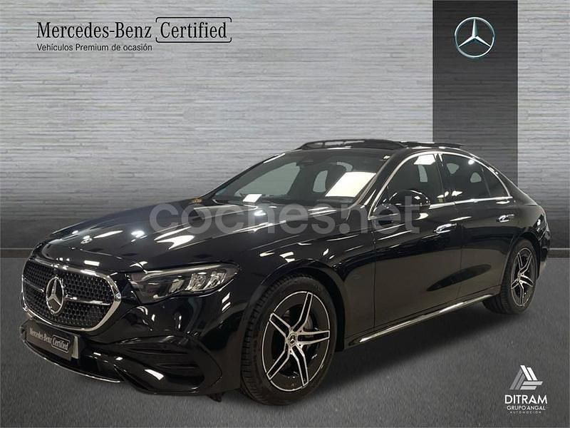 Negro Usado 2024 Mercedes E220 Berlina | 62.900 € (Buen precio) - Imagen 1/4
