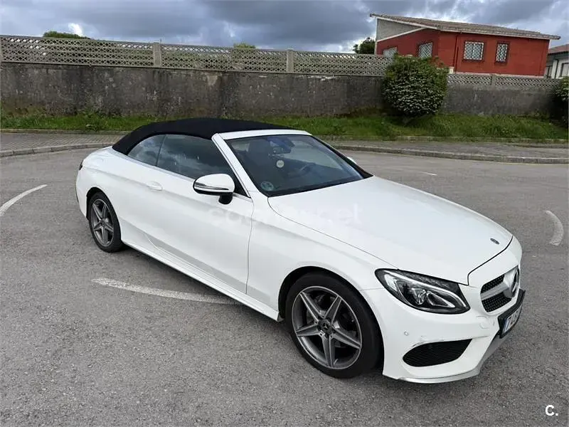 Usado Mercedes 200 184 CV (135 kW) 2017 Blanco Descapotable