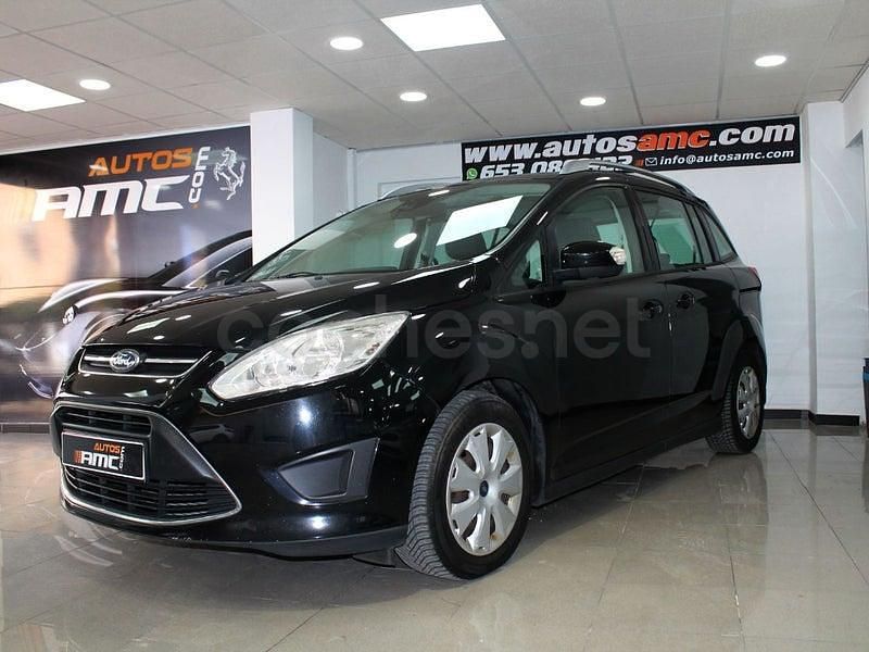 Usado Ford Grand C-Max Trend 115 CV (84 kW) 2013 Negro Monovolumen