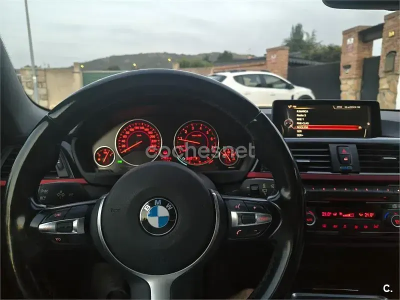 Usado BMW 428 Comfort Edition 245 CV (180 kW) 2014 Verde Coupe