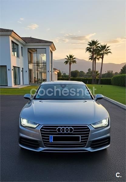 Usado Audi A7 Sportback Premium 272 CV (200 kW) 2014 Gris / plata Utilitario