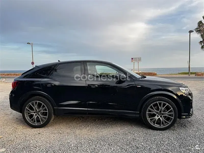 Usado Audi Q3 Sportback 150 CV (110 kW) 2022 Negro SUV
