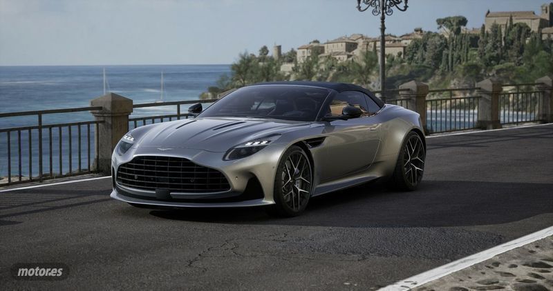 Usado Aston Martin DB12 680 CV (500 kW) 2024 Aluminite silver Descapotable