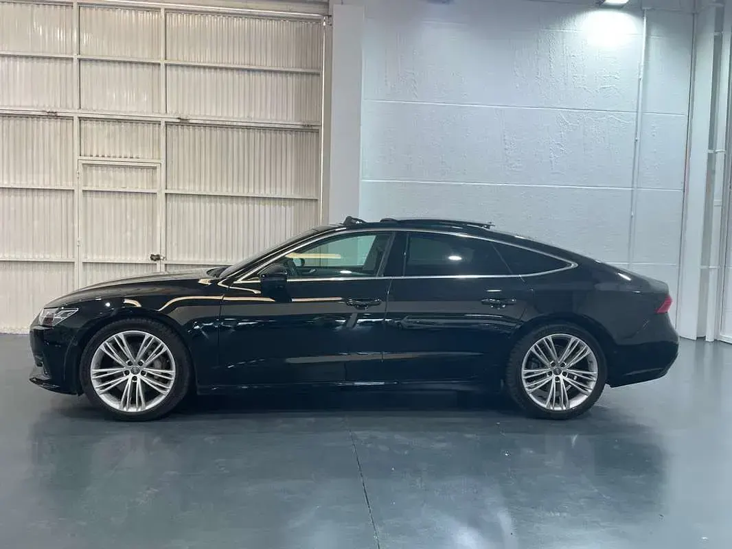 Usado Audi A7 Sportback Design 286 CV (210 kW) 2018 Negro Utilitario