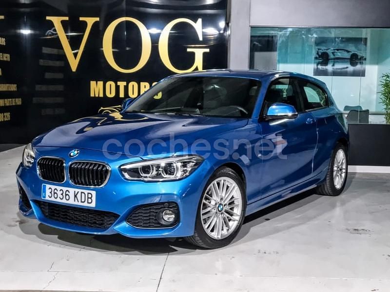 Azul Usado 2018 BMW 118 M Sport Utilitario | 14.495 € (Precio justo) - Imagen 1/4