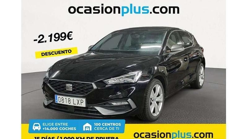 Negro Usado 2022 Seat Leon FR Utilitario | 21.991 € (Caro) - Imagen 1/4